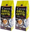 Cocos Grillbriketts Premium Holzkohle Grillkohle aus Kokosnuss - ökologisch - 1